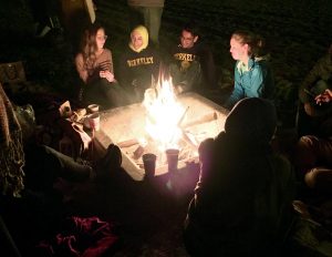 Muslim-Christian Young Adult Bonfire